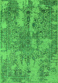 Oriental Green Industrial Rug, urb2758grn