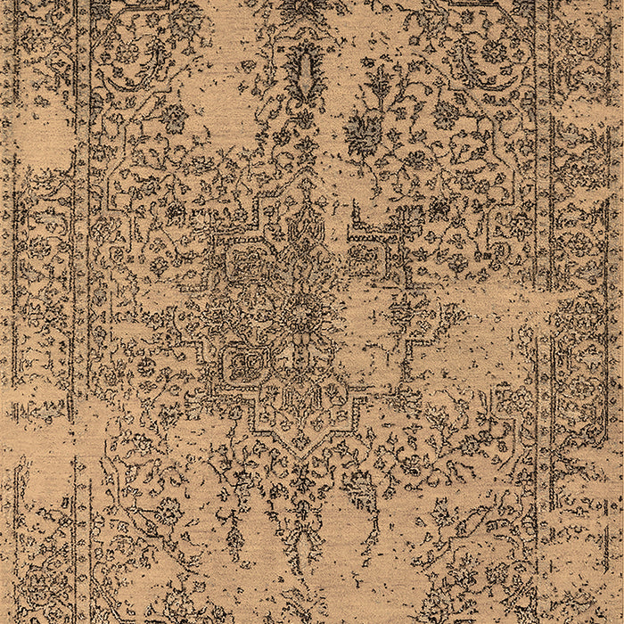 Oriental Brown Industrial Rug, urb2758brn
