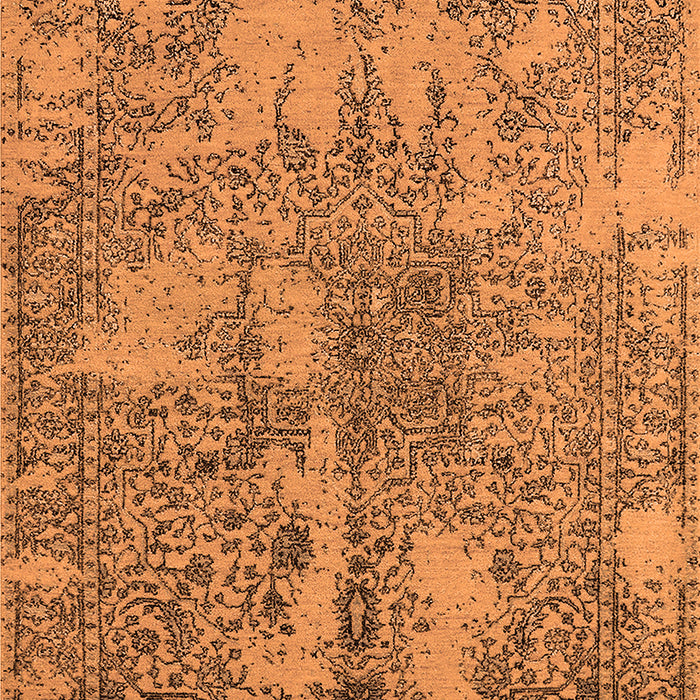 Machine Washable Oriental Orange Industrial Area Rugs, wshurb2759org