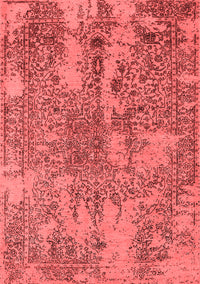 Oriental Red Industrial Rug, urb2759red