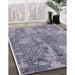 Machine Washable Industrial Modern Wisteria Purple Rug in a Family Room, wshurb2759