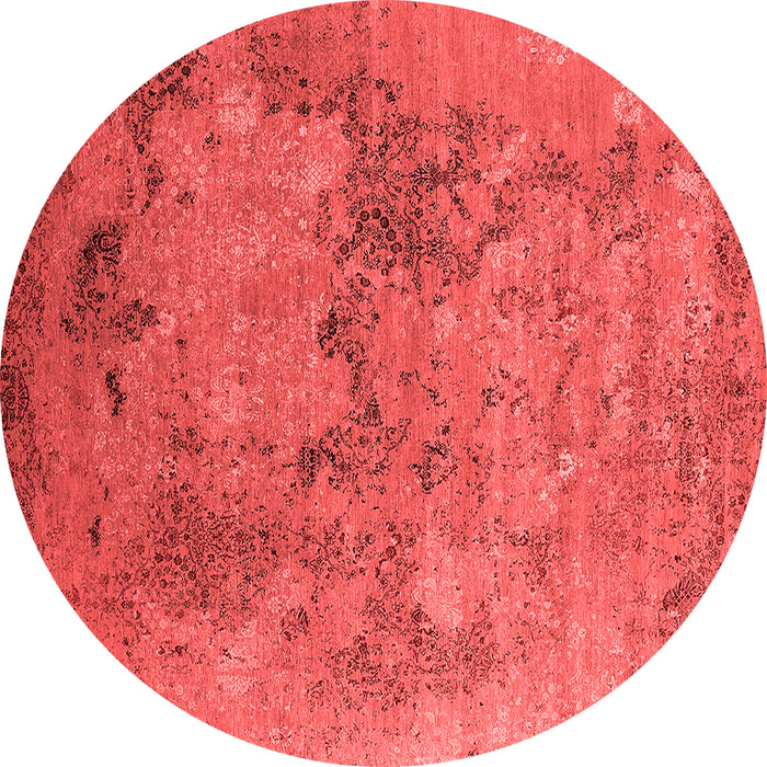 Machine Washable Oriental Red Industrial Rug, wshurb2760red