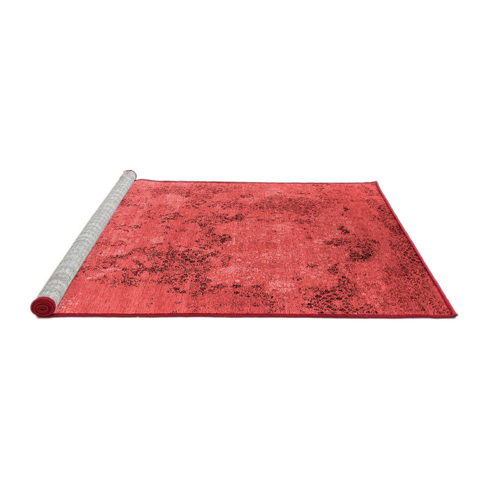 Industrial Red Washable Rugs