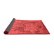 Oriental Red Industrial Area Rugs