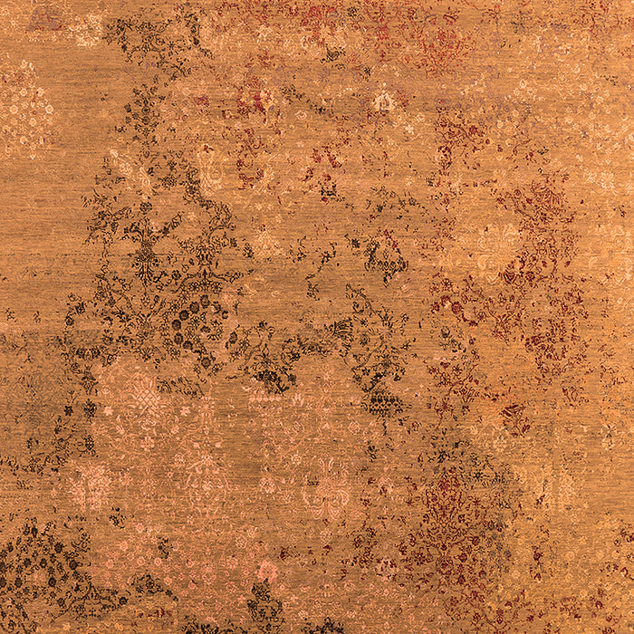 Oriental Orange Industrial Rug, urb2760org