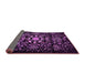 Sideview of Oriental Pink Industrial Rug, urb2761pnk