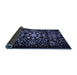 Sideview of Oriental Blue Industrial Rug, urb2761blu