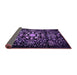 Sideview of Oriental Purple Industrial Rug, urb2761pur