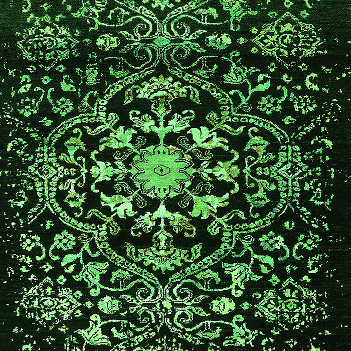 Oriental Green Industrial Rug, urb2761grn