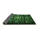 Sideview of Oriental Green Industrial Rug, urb2761grn