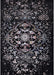 Mid-Century Modern Black Oriental Rug, urb2761