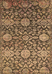 Oriental Brown Industrial Rug, urb2762brn