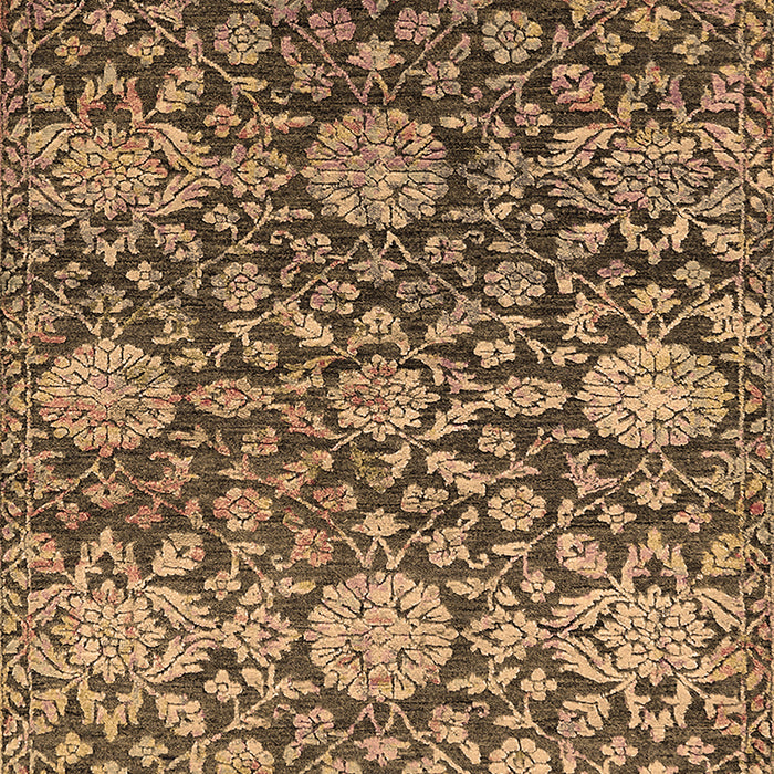 Oriental Brown Industrial Rug, urb2762brn