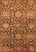 Oriental Orange Industrial Rug, urb2762org