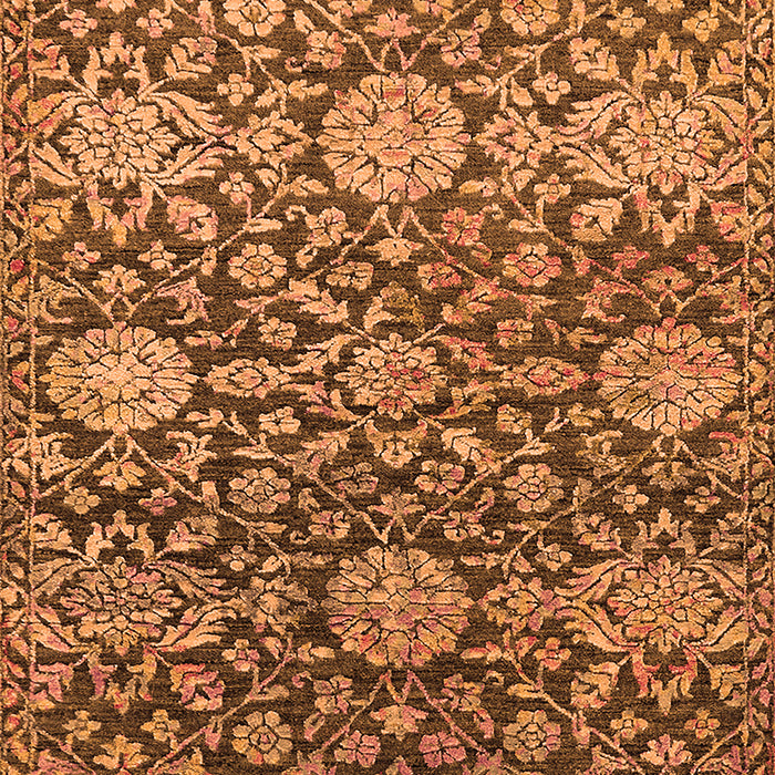 Oriental Orange Industrial Rug, urb2762org