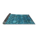 Sideview of Oriental Light Blue Industrial Rug, urb2762lblu