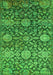 Oriental Green Industrial Rug, urb2762grn