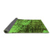 Sideview of Oriental Green Industrial Rug, urb2763grn