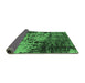 Sideview of Oriental Emerald Green Industrial Rug, urb2763emgrn