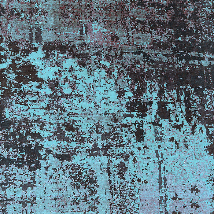 Oriental Light Blue Industrial Rug, urb2763lblu