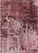 Mid-Century Modern Saffron Red Oriental Rug, urb2763