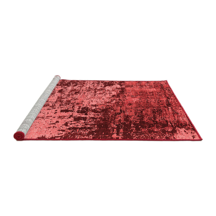 Industrial Red Washable Rugs