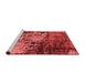 Industrial Red Washable Rugs