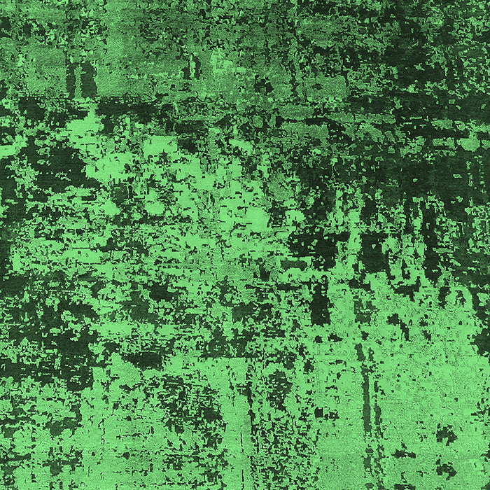 Oriental Emerald Green Industrial Rug, urb2763emgrn