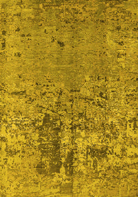 Oriental Yellow Industrial Rug, urb2764yw