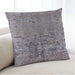 Lifestyle Image of Mid-Century Modern Urban Square Cloudy Gray Throw Pillow, 18 inch by 18 inch, pwurb2764
