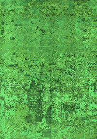 Oriental Green Industrial Rug, urb2764grn