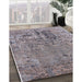 Machine Washable Industrial Modern Cloudy Gray Rug in a Family Room, wshurb2764