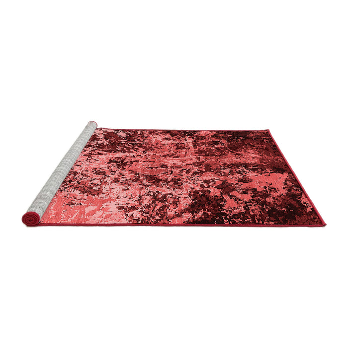 Industrial Red Washable Rugs