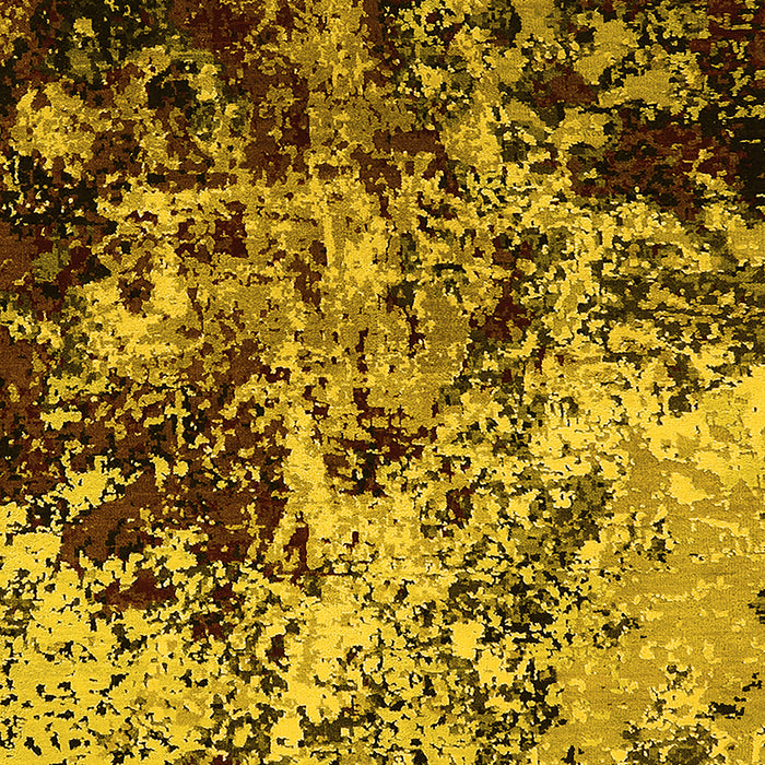 Oriental Yellow Industrial Rug, urb2765yw