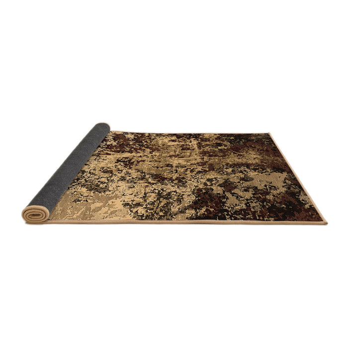 Sideview of Oriental Brown Industrial Rug, urb2765brn