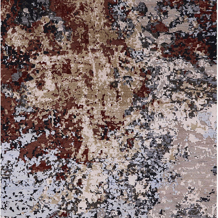 Mid-Century Modern Bakers Brown Oriental Rug, urb2765