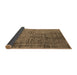 Sideview of Oriental Brown Industrial Rug, urb2766brn