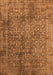 Machine Washable Oriental Orange Industrial Area Rugs, wshurb2766org