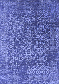 Oriental Blue Industrial Rug, urb2766blu