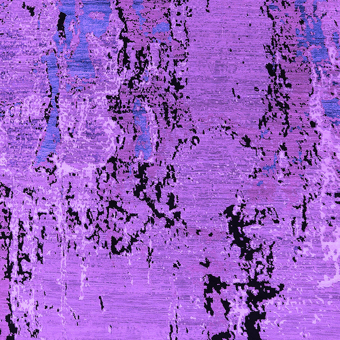 Machine Washable Oriental Purple Industrial Area Rugs, wshurb2767pur