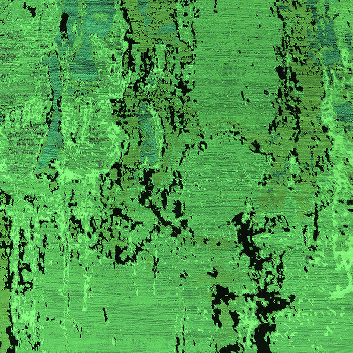 Oriental Green Industrial Rug, urb2767grn