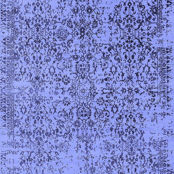 Oriental Blue Industrial Rug, urb2768blu