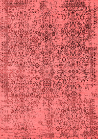 Oriental Red Industrial Rug, urb2768red