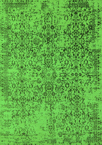 Oriental Green Industrial Rug, urb2768grn