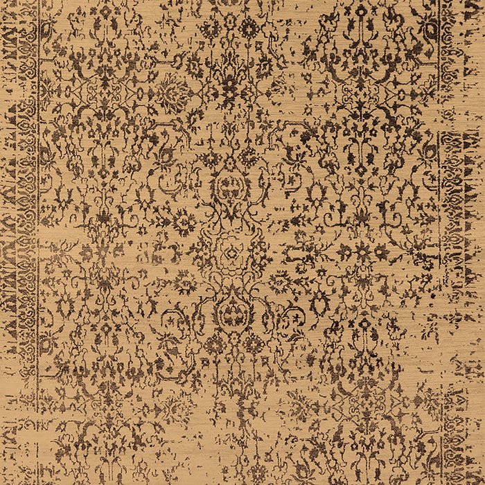Oriental Brown Industrial Rug, urb2768brn