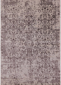 Machine Washable Industrial Modern Puce Purple Rug, wshurb2768