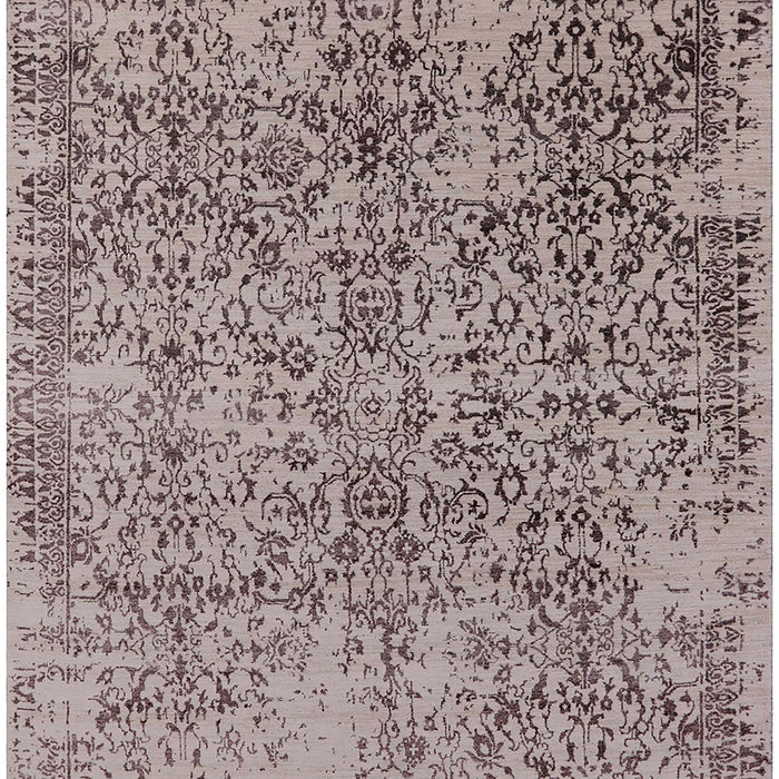 Machine Washable Industrial Modern Puce Purple Rug, wshurb2768