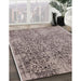 Machine Washable Industrial Modern Puce Purple Rug in a Family Room, wshurb2768