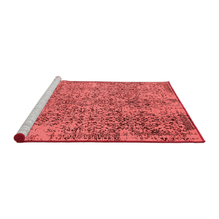 Industrial Red Washable Rugs
