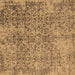 Square Oriental Brown Industrial Rug, urb2768brn